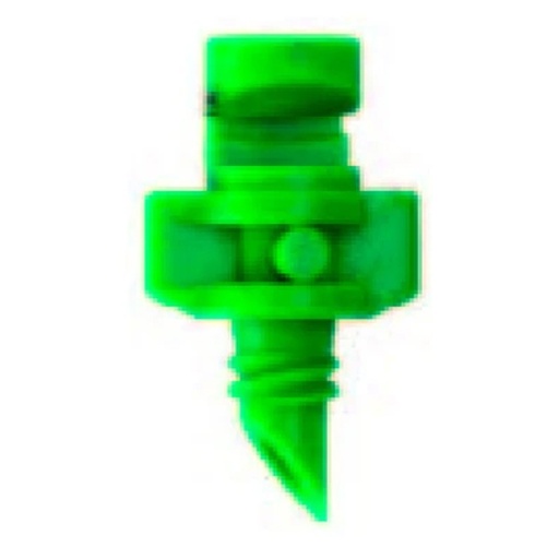 [MJ1512] Micro jet-spray verde apertura 180 grados contenido 500 piezas