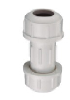 [M1304C] Cople de compresion 4" PVC cedula 40 - caja con 6 piezas uso exclusivo agricola