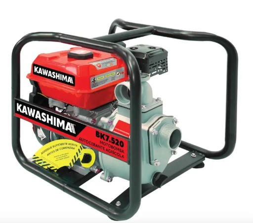 [BK7.520] Bomba agricola autocebante de alto caudal 2" 7.5 HP aluminio 30 m 32 m³/h