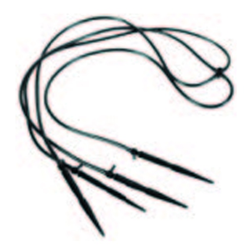 [2142] Spider con distribuidor de 4 salidas: microtubo 3 mm x 50 cm + estaca lisa de 15 cm de largo - bolsa con 10 piezas